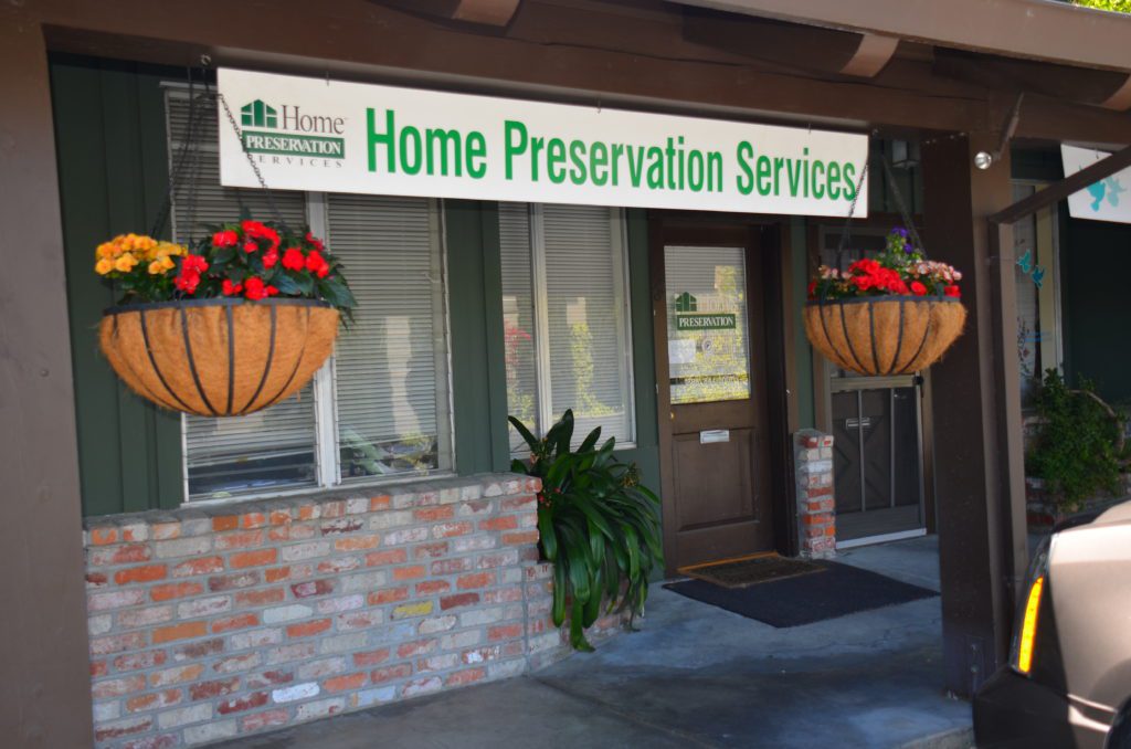 Home of the HPS home offices what is home Image of HPS home office front door in Los Altos CA what is home