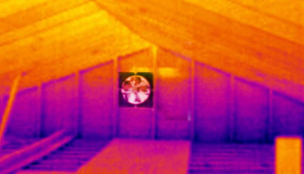 do attic fans work in the winter