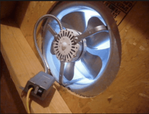 Why attic exhaust fans do not work