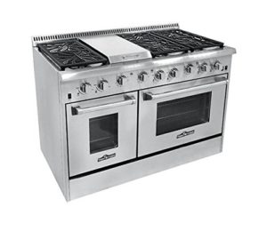 Professional-style gas range Gas range