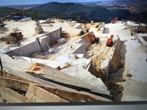 Stone quarry Stone slabs