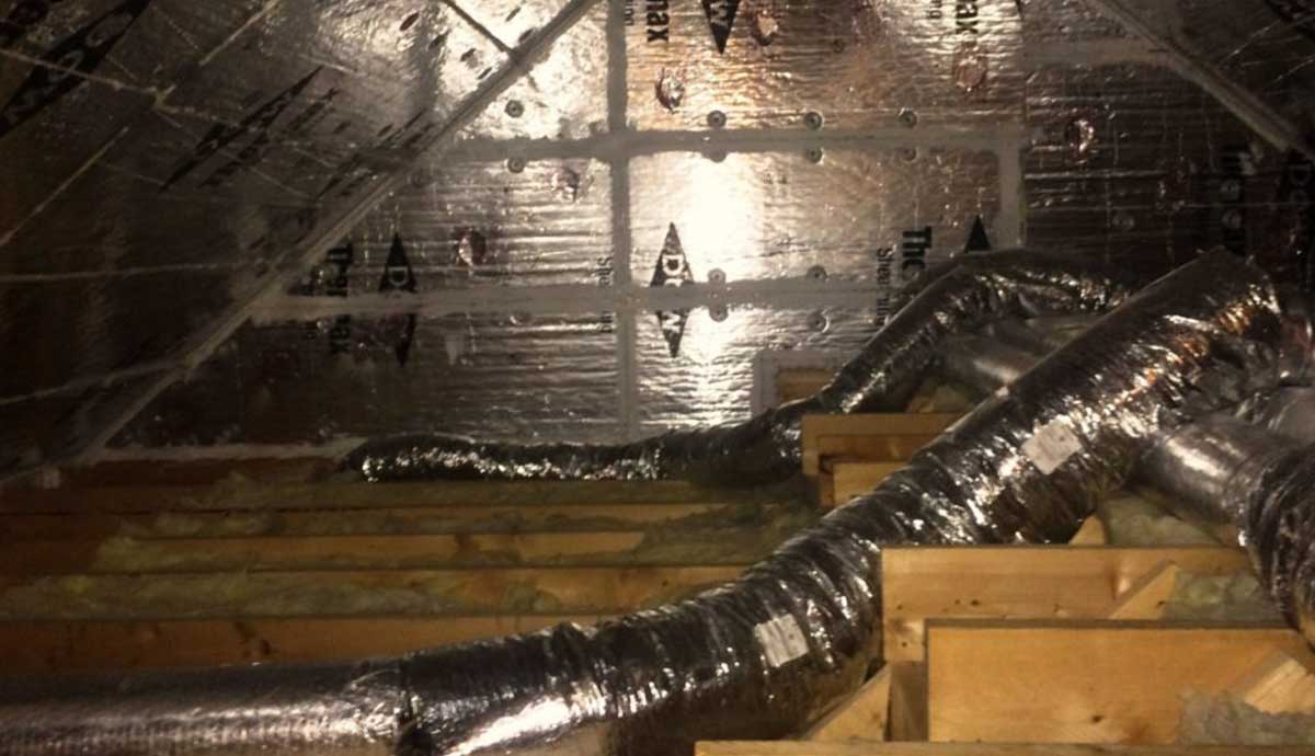 Cooling a hot attic